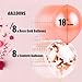 Rose Gold Balloons For Rose Gold Party Decorations, Bridal Shower Decorations - 18 Inch, 16 Pack | BONUS ACCESSORIES - Seal Clips + Ribbon + Glue Dots | For Birthday Party, Wedding, Baby Shower