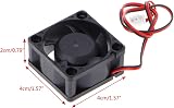 luosh 40x40x20mm DC 24V 2-Pin Brushless Mini Cooling Fan 4020 Cooler view 4