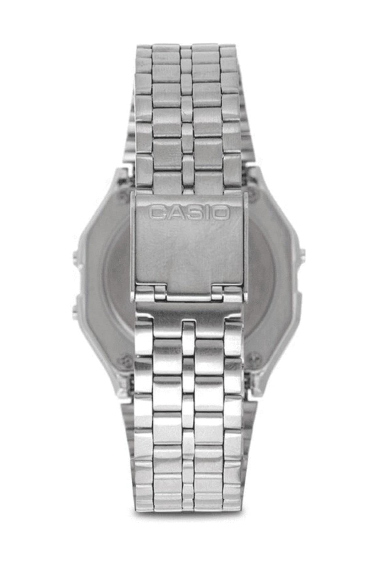 Casio Unisex Digital Watch with Stainless Steel Bracelet A159WA-1D
