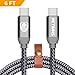 Metrans Direct Compatible USB C to USB C Cable Replacement for USB C Port Devices 6FT/2M Power Delivery PD Up to 20V 3A 60W Nylon Braided