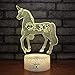 YeeSeeJee Unicorn Gifts Night Light with 16 Colors Adjustable Remote & 7 Colors Dimmable Smart Touch Unicorn Toys for Girls Age 1 2 3 4 5 6 7 8 9 Year Old Girl Gifts(Unicorn 16CW)