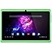 Alldaymall A88X 7'' Tablet Android 4.4 Quad Core HD 1024x600, Dual Camera Bluetooth Wi-Fi, 8GB 3D Game Supported - Green