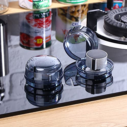 5 Pieces Gas Stove Knob Covers for Child Safety, Baby Oven Lock Kitchen