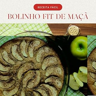 Livro Bolinho fit de maçã : Bolo