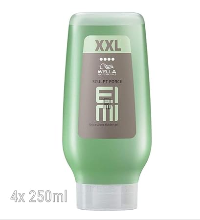 Wella EIMI Sculpt Force XXL Flubber Gel - VIERERPACK Sculpt Force XXL Flubber Gel - 4x 250ml