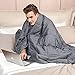 Anjee Weighted Blanket for Adult with Anxiety by Therapy, 20 lbs Autism Weighted Blanket for 150-200 lbs Persons, for Better Sleep and Stress Relief, Mother's Day Gift (60 x 80 Inches, Grey)