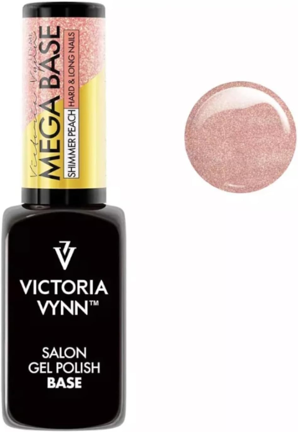 Victoria Vynn Hardi Mega Base UV Led Hybrid Gel Polish Nails SHIMMER PEACH