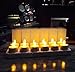 Opeita Rechargeable Candles (12 Pack), Rechargeable Tea Lights, Flameless Candle Tealight,Premium LEDs in High Brightness,Long Lasting 10~12 Hours,Ideal for Restaurants,Coffee Shops,Hotel and Home