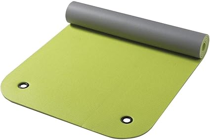 Vida Gmbh Tapis De Gymnastique Avec œillets Vert Pommegris