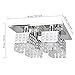Lightess Square Ceiling Light Fixture Modern Crystal Flush Mount Chandeliers Stainless Steel with 4 Lights