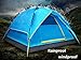 AUGYMER Waterproof 2-3 Person Camping Tents, Portable Camping Automatic Family Tent/Backpacking Sun Shelter Tents With Carry Bag For Camping Outdoor Hiking