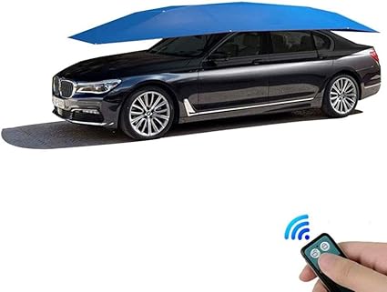 Dytxe Semiautomático del Coche Plegables Móviles Sombrillas, Paraguas