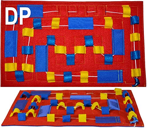HandiThings DP Dolphin Playground Toy, Red, Blue, Yellow, One Size
