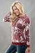 Shopglamla Floral Print Hood Detail Long Sleeves Top Made in USA