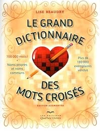 Le  grand dictionnaire des mots croisés