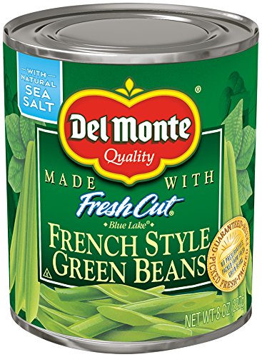 Del Monte fs grn beans 8oz 12ct (024000165026)