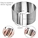 KALREDE Cake Ring Molds-Adjustable from 6 Inch to 12 Inch Stainless Steel Round Mousse Cake Mould - Baking Accessoories