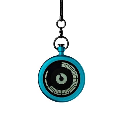 Ziiiro Taschenuhr Titan Azure Z0009PWBL