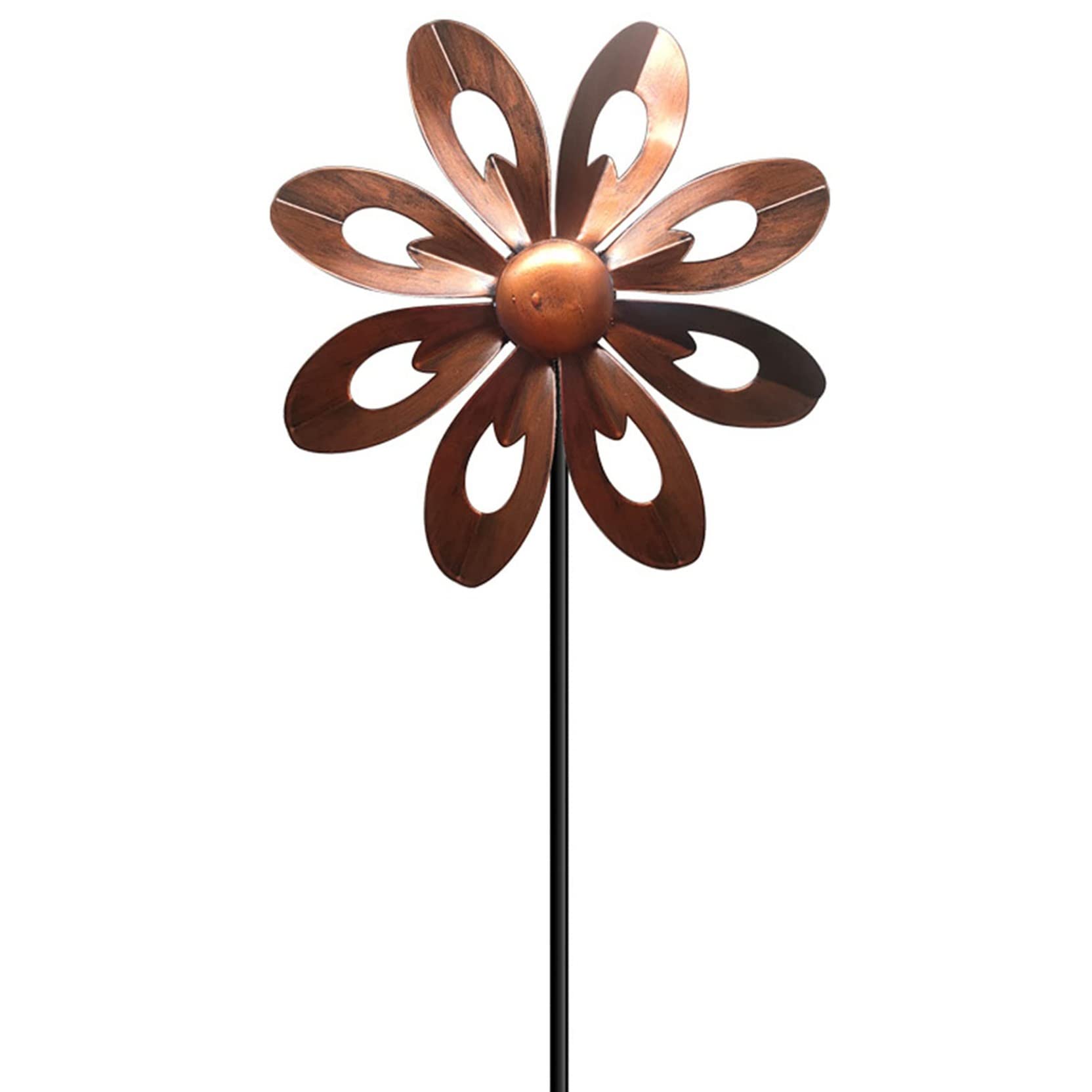 NIUXICH Garden Wind Spinners,Outdoor Metal Stake Yard Spinners Garden Wind Catcher Wind Mills,Kinetic Windmills Catchers for Outdoor Yard Patio Lawn Garden, 68Ã—22Ã—9.5cm