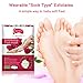 2 Pairs Foot Peel Mask, Exfoliating Callus Peel Booties,Peeling Off Calluses & Dead Skin, Baby Your Foot Naturally in 1 Week (Rose)
