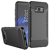 Galaxy S8 Case, Matone Full-body Armor [Dual Layer] [Heavy Duty] Protective Hard Shell Shockproof Cover Case for Samsung Galaxy S8 (black)