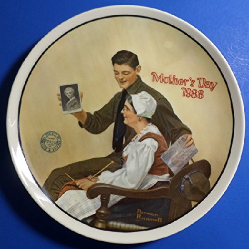 Edwin M Knowles China Company ** Mother's Day "My Mother" #13 (1988) ** Mother's Day "My Mother" #13 (1988) ** 84-R70-2.13