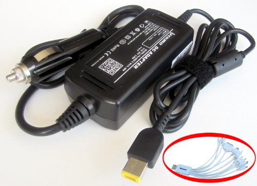 Car Charger Compatible with Lenovo ThinkPad A275 A475 E455 E460 E465 E470 E475 E540 E550 E555 E560 E565 E570 E575 L440 L450 L460 L470 L540 L560 L570 T450 T450s T460 T460s T470 T470s T550 T560 T570