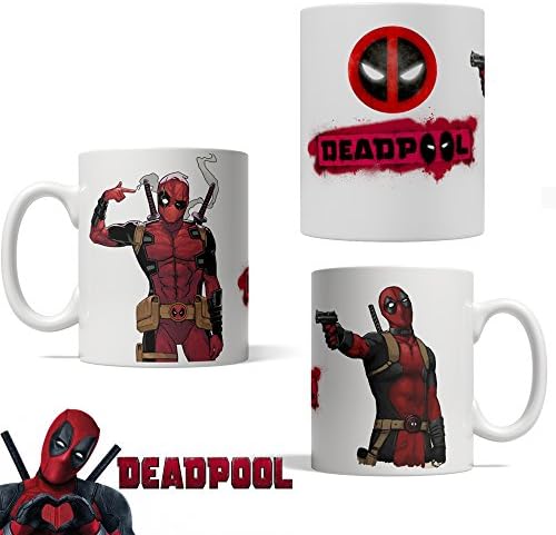 DeadPool Coffee Mug Tea Cup Mug 11oz Hot Valentine's Day Gift (11oz)