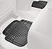 WeatherTech All-Weather Floor Mats for TL, Allroad, 318ti, 325, 325e, 325es - 2nd Row (W50), Black