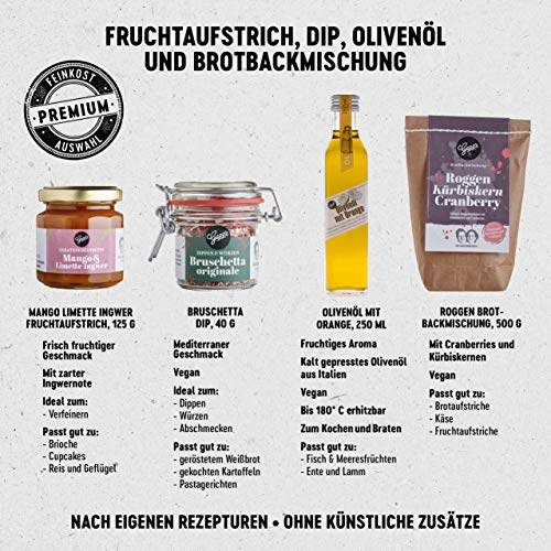 Gepp’s Feinkost Basic Paket Single | Vorratspaket mit feinsten Delikatessen, wie Pasta und Olivenöl, hergestellt nach… – Bild 4