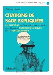 Citations de Sade expliquées