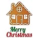 Gingerbread House - Christmas Lawn Display/Yard Card Set - 7 pcs total by VictoryStore