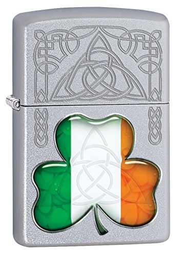 Zippo Lighter Ireland Flag Symbols
