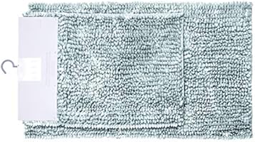 Elle Decor Shiny Thick Thin Noodle Bathroom Rug Bath Mat 17 X 24 20 X 34 Blue Edtht57t 124610jbl Buy Online At Best Price In Uae Amazon Ae