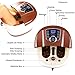 Smibie Foot Spa Bath Massager, Automatic Motorized Roller massager with Heat, Frequency Conversion, Frequency, LED Monitor, Adjustable Time & Temperature (brown)