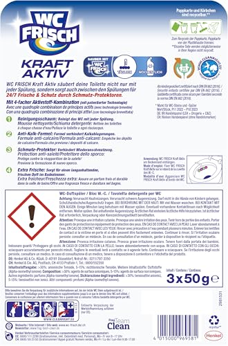 WC FRISCH Kraft Aktiv Duftspüler Hawaii (150 g), WC Reiniger für Reinigung bei jeder Spülung, Duftsteine für langanhaltend frischen Duft, + 50 Prozent Anti-Kalk Effekt* 3