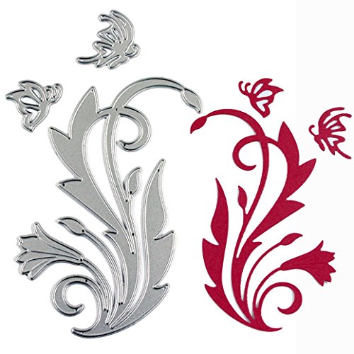 Embossing Dies, Halloween NXDA Metal Cutting Dies Stencil Template for DIY Scrapbook Album Paper Card Craft Decoration (A)