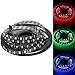 Led World Black PCB 5M 5050 SMD 300 Leds RGB Color Waterproof Flexible Strip Lights DC12V