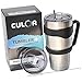 CULOR Tasteless Insulated Metal Tumbler 6-Piece Set | 30oz Double-Walled, Stainless Steel Travel Mug with Straw, Handle, 2 Spill-Proof Lids | Premium & Exclusive Bundle
