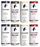 LaColombe La Colombe Draft Latte 9oz 4 Flavor Mix (Pack of 8)