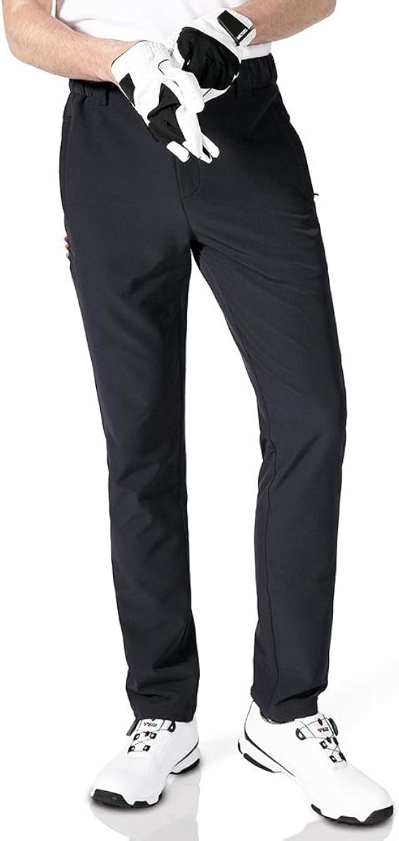 Amazon メンズ カジュアルパンツ ストレッチフィット 速乾 防水 屋内 カジュアルウェア アウトドア ゴルフ ウォーキング パンツ Us サイズ Xx Large カラー ブラック ロングパンツ 通販