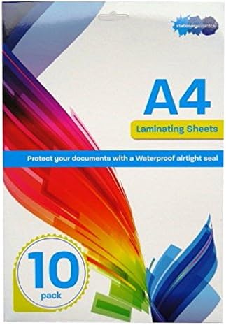 A4 Laminating Sheets - Pack of 10 - by Stationary Essentials
