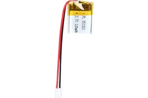 YDL 3.7V 120mAh 551521 Lipo Battery Rechargeable Lithium Polymer ion Battery Pack with JST Connector