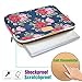 CoolBELL 11.6 Inch Laptop Sleeve Case Cover With Peony Flower Pattern Sleeve Bag For Ultrabook/Tablet/Macbook Pro/Macbook air/Surface RT/Surface Pro2/3/Women/Men