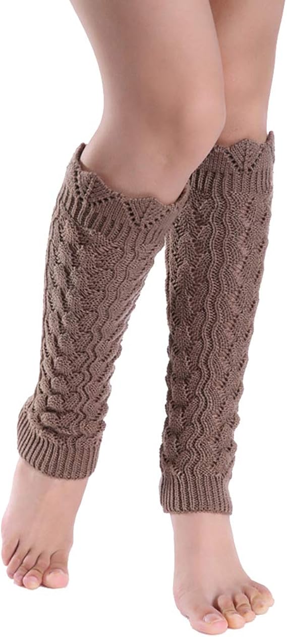 ALONK 5er Set Stulpen Damen - Beinstulpen In 5 Farben, Weich & Elastisch Für Winter