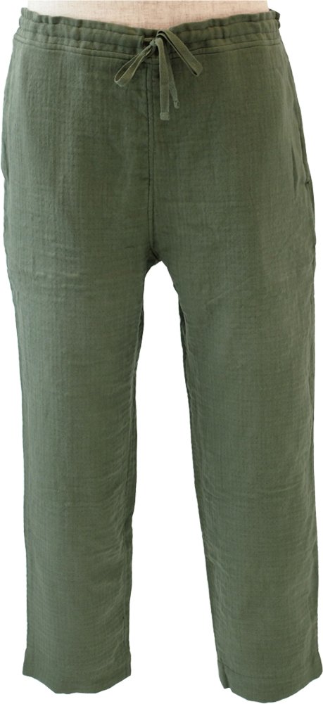 G La グリーン マシュマロガーゼ Rbf メンズパンツ B01m0shh2yグリーン La Uchino 快眠グッズ 日本最大の Rumble Media