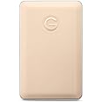 G-Technology G-DRIVE Mobile USB-C Portable Drive, 1TB, Gold