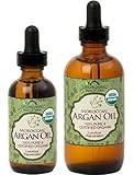 Argan Oil ★ USDA Certified Organic ★ Brand New ! ★ The Highest Quality Guaranteed ★100% Pure & Natural ★ Cold Pressed Virgin ★ Unrefined Moroccan Argan Oil ★ Rich in essential fatty acids, Vitamin E & antioxidant ★ Quick absorption rate ★ Ideal for dry, damaged and wrinkled skin ★ Improve skin elasticity and supports cell regeneration ★ For Dry Skin, Hair, Face, Stretch Marks, Fine Lines, Eczema, Acne Scars, & More! ★ Anti inflammatory ★ Amber Glass Bottle and Glass Eye Dropper for Easy Application ★ Brand New ! ★ by US Organic - Nature for Nature