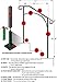 Iron X Handrail Arch #2 (No Fasteners)