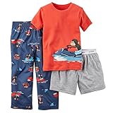 Carter's 3 Piece Pj Set, Jet Ski Monkey, 5T